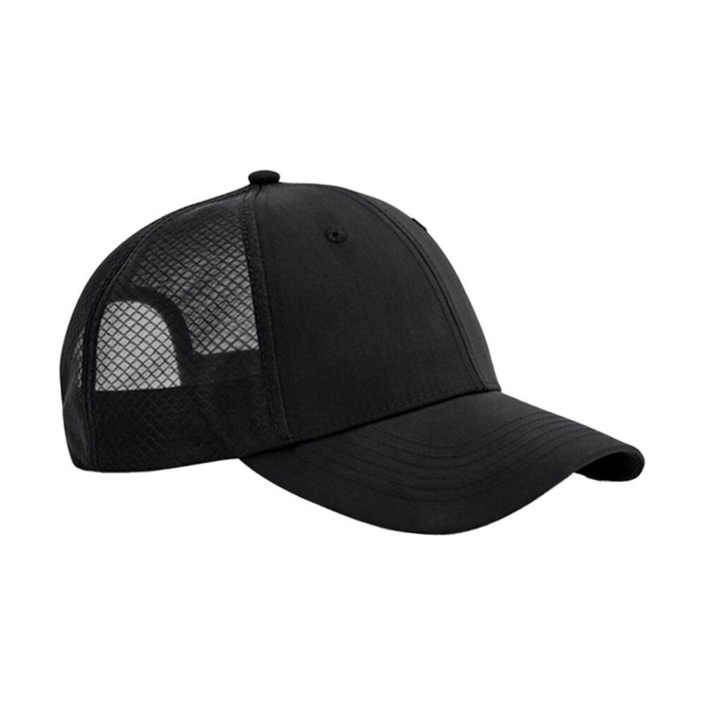 Beechfield Technical Mesh Trucker Cap / Black